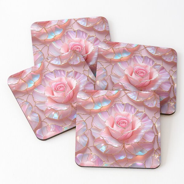 Item preview, Rose Stained Glass Effect Graphic Design designed and sold by caseluv.