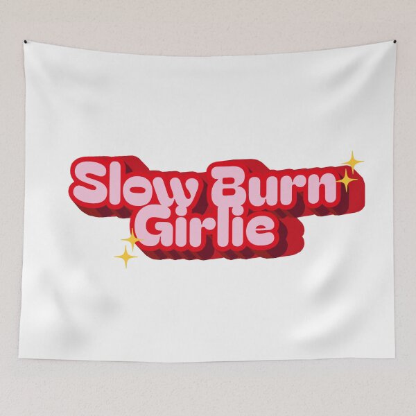 Item preview, Slow Burn Girlie designed and sold by Bookish Behaviour.