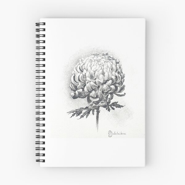 Item preview, Chrysanthemum flower scandic style designed and sold by SoNataArt.