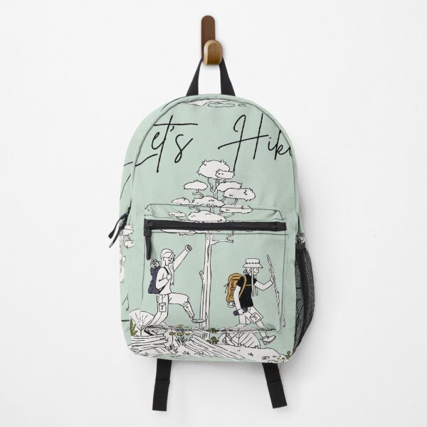 Item preview, Let's Hike – Minimalist Hand-Drawn Adventure Illustration designed and sold by Dimu Co..