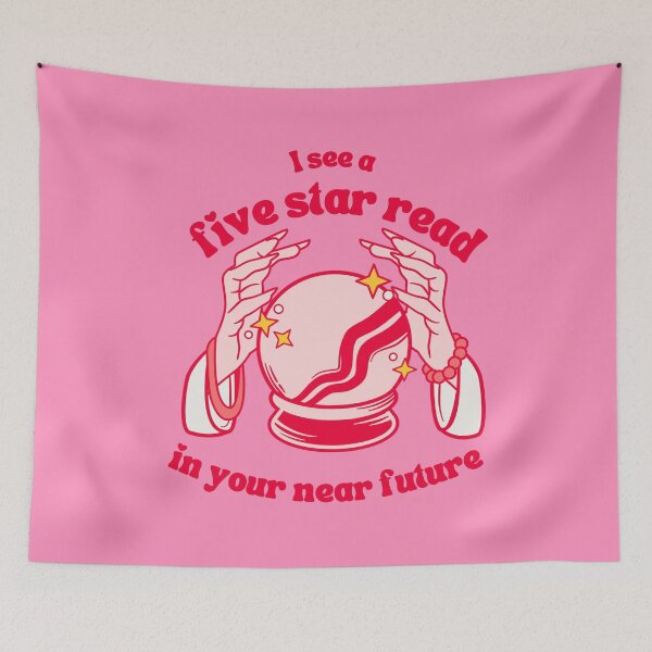 Item preview, Five Star Read Fortune Teller designed and sold by Bookish Behaviour.