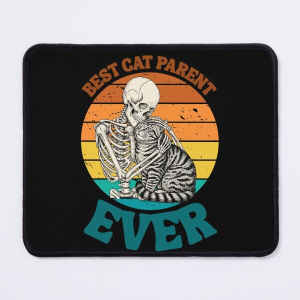 Item preview, Best Cat Parent Ever Classic Funny T-Shirt designed and sold by OldSkullDesigns.