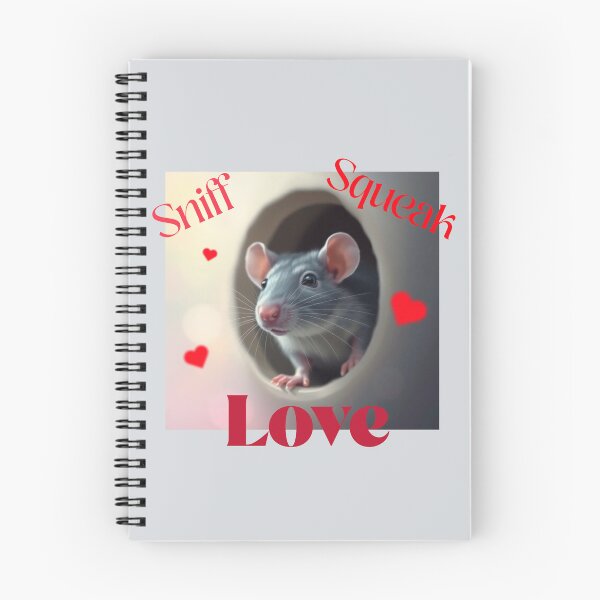 Item preview, Sniff Squeak Love Pet Rat designed and sold by Sachie's Studio.