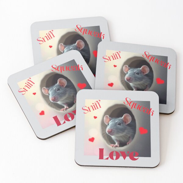 Item preview, Sniff Squeak Love Pet Rat designed and sold by Sachie's Studio.