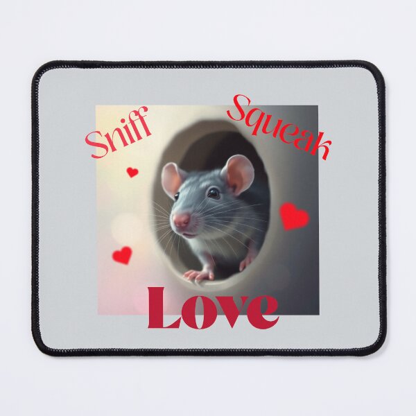 Item preview, Sniff Squeak Love Pet Rat designed and sold by Sachie's Studio.