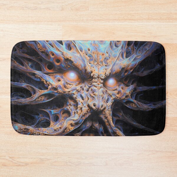 Item preview, The Architect of First Light | Cosmic Guardian Wall Art | Psychedelic Portal Entity designed and sold by House of the Charlatan.