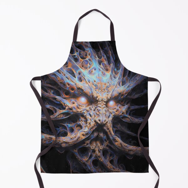 Item preview, The Architect of First Light | Cosmic Guardian Wall Art | Psychedelic Portal Entity designed and sold by House of the Charlatan.