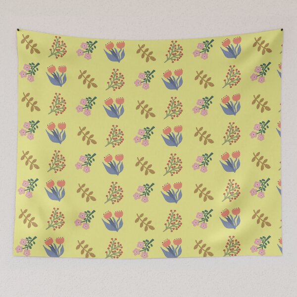 Item preview, Minimalist Botanical Folk Art Set designed and sold by Atelier Hoshibi.