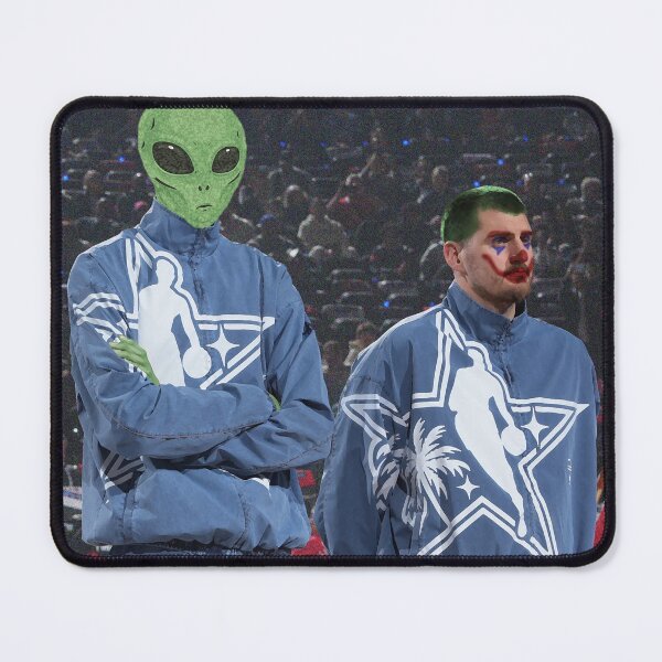 Item preview, Victor Wembanyama and Nikola Jokic All Stars designed and sold by Quadghouls.