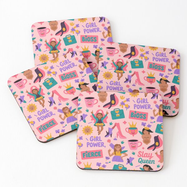 Item preview, Girl Power Fierce Boss Pattern – Slay Queen Empowerment Design   designed and sold by Midnight Veil Designs.