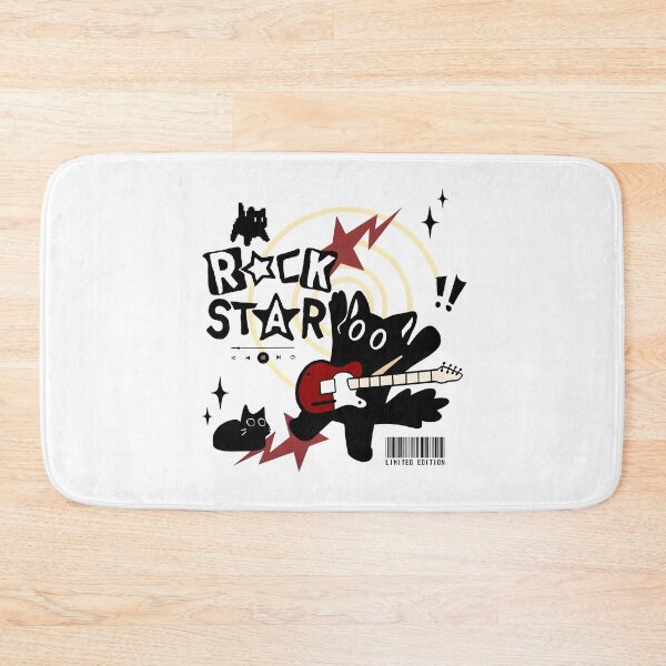 Item preview, Rock Star Kitty designed and sold by SlayPOPShop.