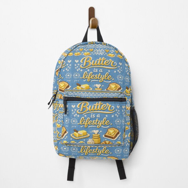 Item preview, Butter is a lifestyle knitting pattern baking breakfast saying designed and sold by Mauswohn.
