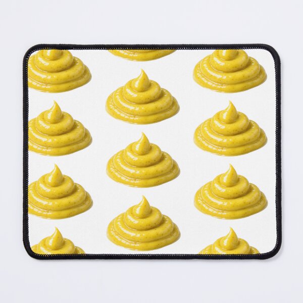 Item preview, Yellow Mustard Sauce Swirl Isolated designed and sold by PriyankaSonara.