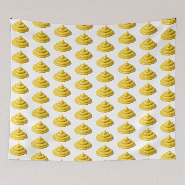 Item preview, Yellow Mustard Sauce Swirl Isolated designed and sold by PriyankaSonara.
