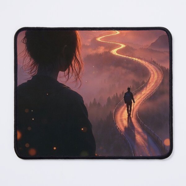 Item preview, Golden Horizon of Unspoken Love designed and sold by PixelVibe782.