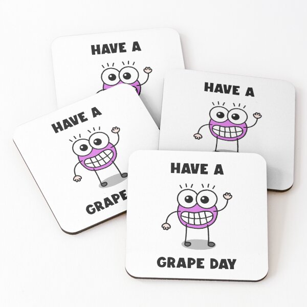 Item preview, Have A Grape Day designed and sold by pinkerverse.