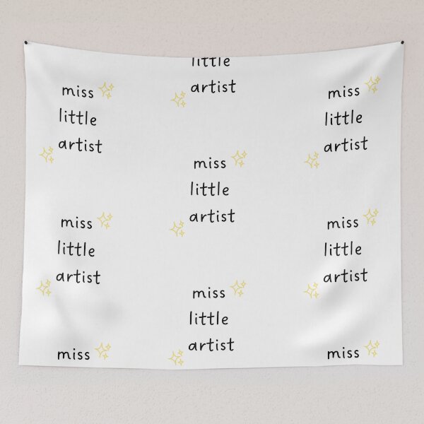 Item preview, miss little artist designed and sold by metoile.