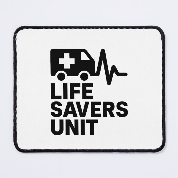 Item preview, Life Savers Unit - Modern Paramedic Icon Sticker designed and sold by MKreative Studio.
