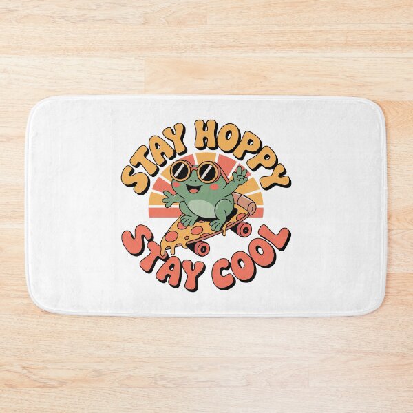 Item preview, Kawaii Frog, Cute Kawaii Frog Riding On A Pizza Slice designed and sold by graphic-genie.