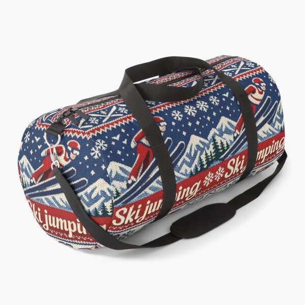 Item preview, Ski jumping, winter sports, ski jump, knitting pattern designed and sold by Mauswohn.