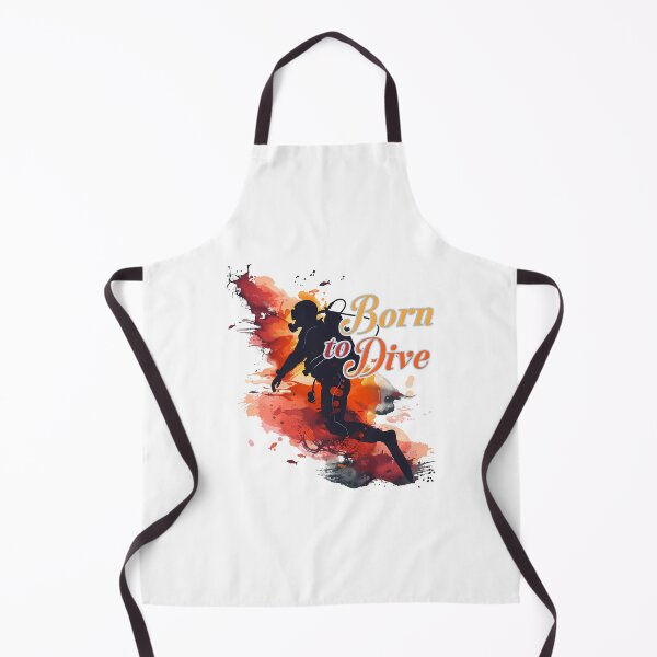 Item preview, Born to Dive – Sunset Ocean Spirit designed and sold by MuninosShop.