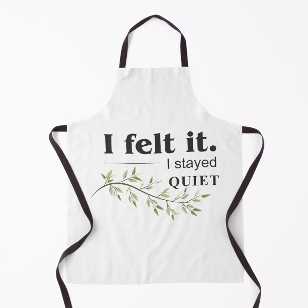 Item preview, I Felt It, I Stayed Quiet – Minimalist Emotional Quote Sticker designed and sold by MadCatDesign77.