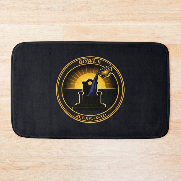 Item preview, Bowl V — The Darkened Throne (Rev. 16:10–11) designed and sold by Sanctum Icons.