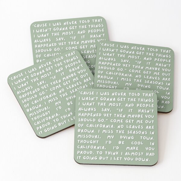 Item preview, California Lyrics - Chappell Roan designed and sold by whygracie.