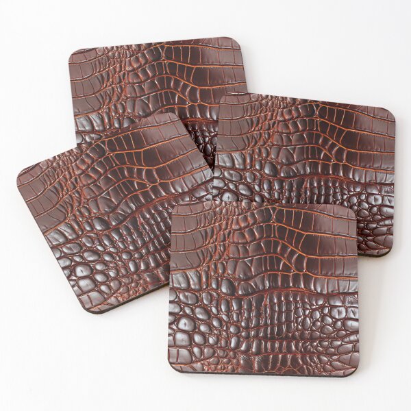 Item preview, Swamp Haute Couture: Lavish Alligator Leather Style 6 - Crimson Cool designed and sold by stevepmp.
