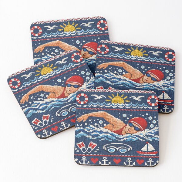 Item preview, Swimming, water sports, sea, vacation, knitting patterns designed and sold by Mauswohn.