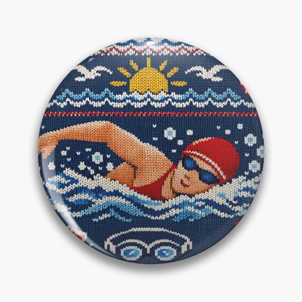 Item preview, Swimming, water sports, sea, vacation, knitting patterns designed and sold by Mauswohn.