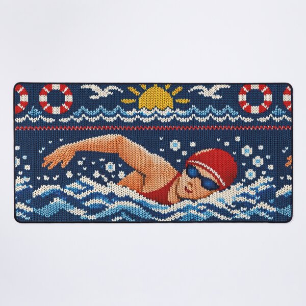 Item preview, Swimming, water sports, sea, vacation, knitting patterns designed and sold by Mauswohn.