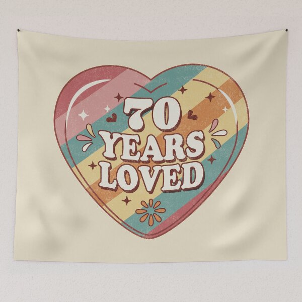 Item preview, 70 years old - 70 Years Loved. (vintage) designed and sold by EunsooLee.