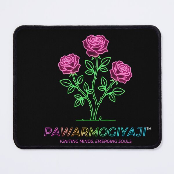 Item preview, Glowing Neon Pink Roses Aesthetic - Pawarmogiyaji Art designed and sold by Pawar1999.