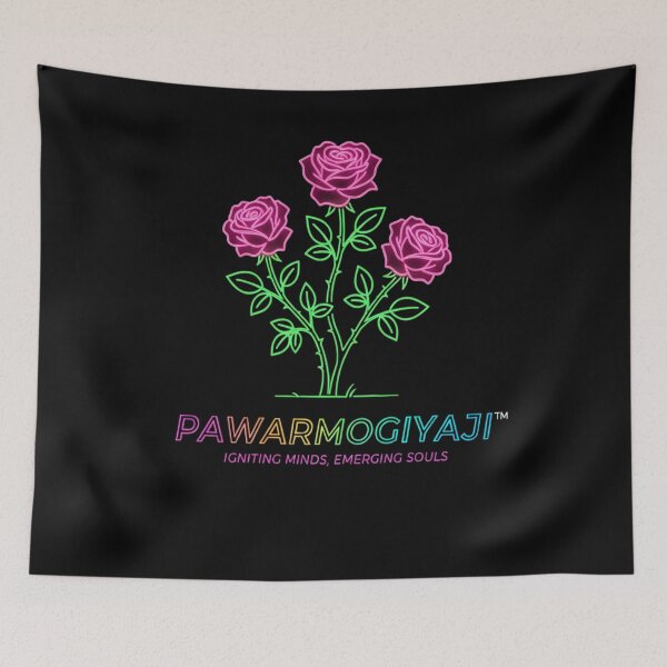 Item preview, Glowing Neon Pink Roses Aesthetic - Pawarmogiyaji Art designed and sold by Pawar1999.