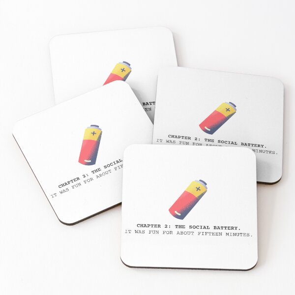 Item preview, Chapter 2: The Social Battery Limited Fun designed and sold by AVO-SOURCE.