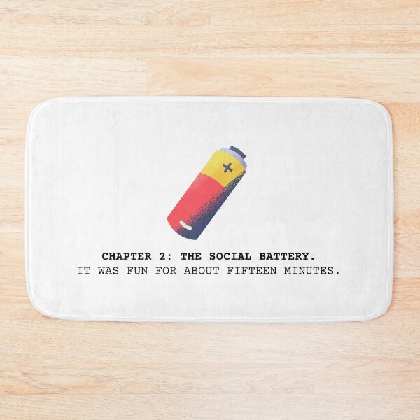 Item preview, Chapter 2: The Social Battery Limited Fun designed and sold by AVO-SOURCE.