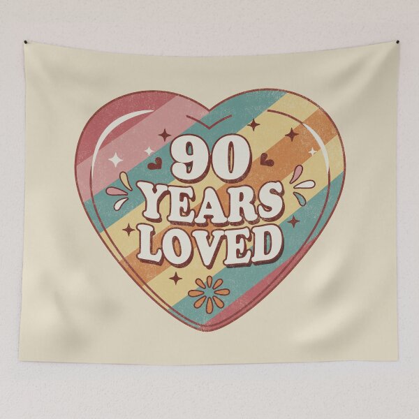 Item preview, 90 years old - 90 Years Loved. (vintage) designed and sold by EunsooLee.