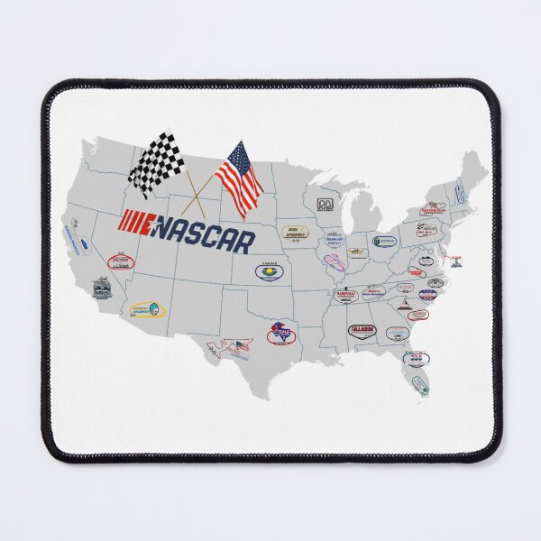 Item preview, NASCAR Cup Series Track Map designed and sold by TracksideTeesShop.