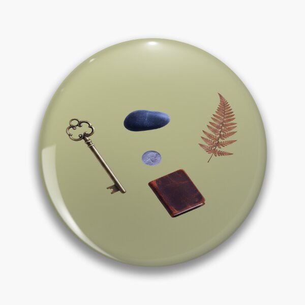 Item preview, The Secret Keeper - Vintage Key, Journal & Nature Flat Lay designed and sold by Dakson Design - Fantasy Art.