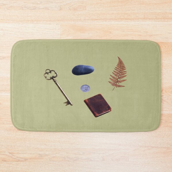 Item preview, The Secret Keeper - Vintage Key, Journal & Nature Flat Lay designed and sold by Dakson Design - Fantasy Art.