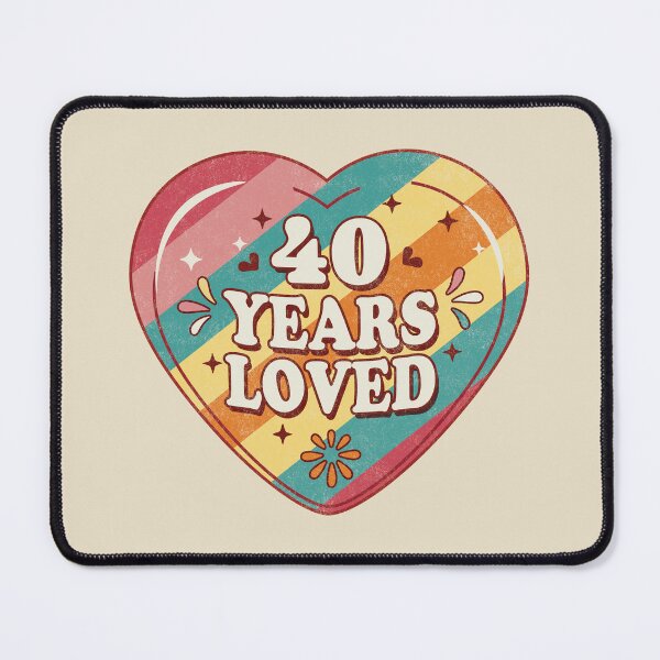 Item preview, 40 years old - 40 Years Loved. designed and sold by EunsooLee.