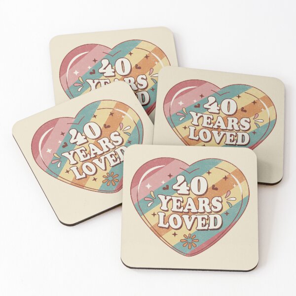 Item preview, 40 years old - 40 Years Loved. (vintage) designed and sold by EunsooLee.