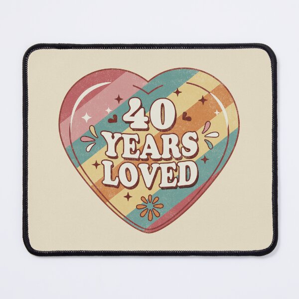 Item preview, 40 years old - 40 Years Loved. (vintage) designed and sold by EunsooLee.
