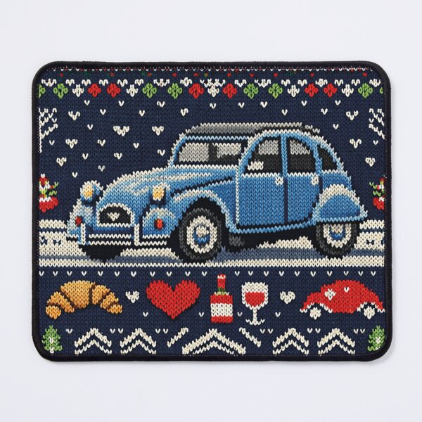 Item preview, Car France Vacation Paris Retro Knitting Pattern designed and sold by Mauswohn.