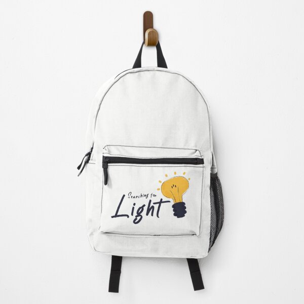 Item preview, Searching for Light Aesthetic Motivational Lightbulb Creative Quote designed and sold by Miniature Store.