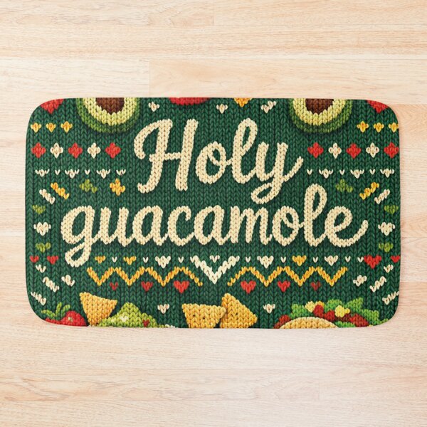 Item preview, Holy Guacamole Knitting Pattern Taco Avocado Mexico Design designed and sold by Mauswohn.