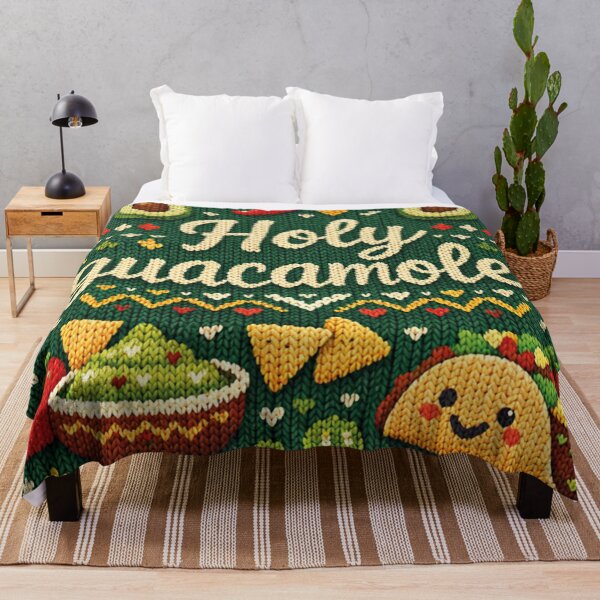 Item preview, Holy Guacamole Knitting Pattern Taco Avocado Mexico Design designed and sold by Mauswohn.