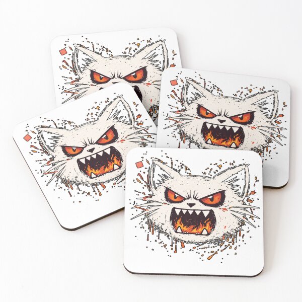 Item preview, angry cat designed and sold by NichiStudio.