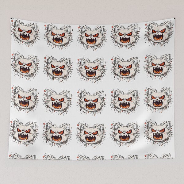 Item preview, angry cat designed and sold by NichiStudio.
